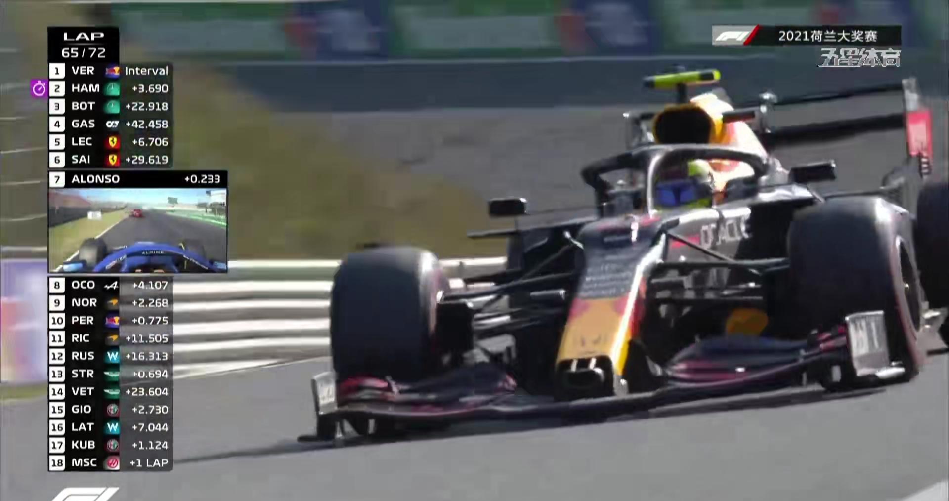 f12021荷兰大奖赛正赛,2021f1荷兰大奖赛排位赛