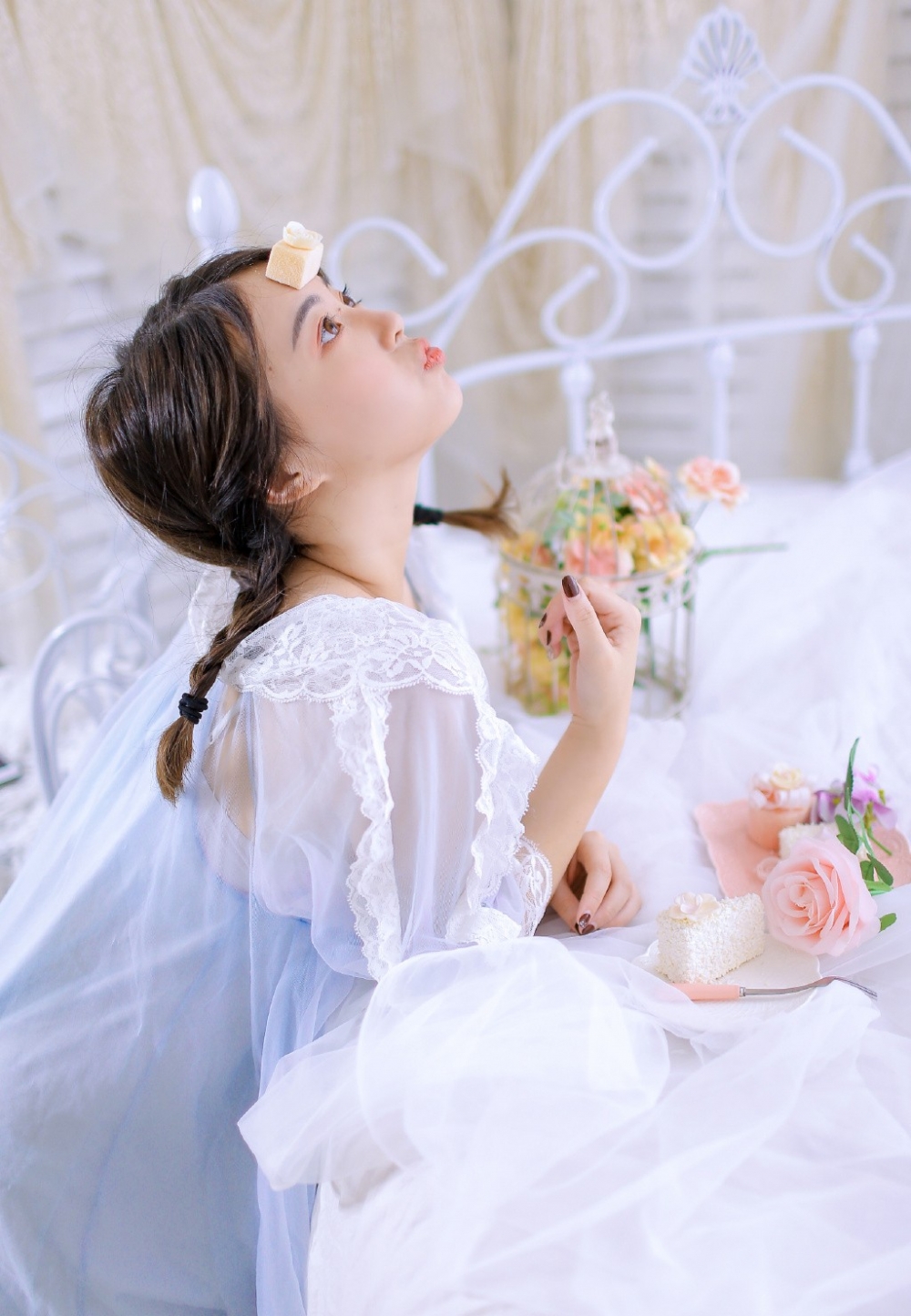 清纯复古美女养眼小清新写真,清纯古典美女冷艳气质写真