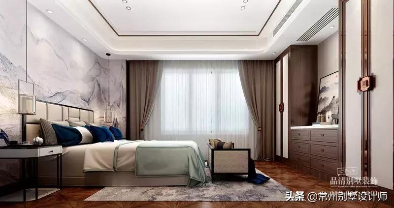 常州别墅现代风格装修,常州现代中式禅意装修风格设计