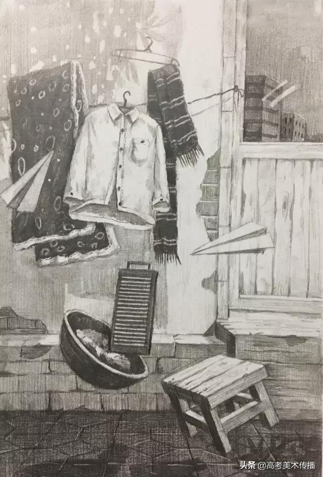 清华美院素描静物,清华美院高考素描