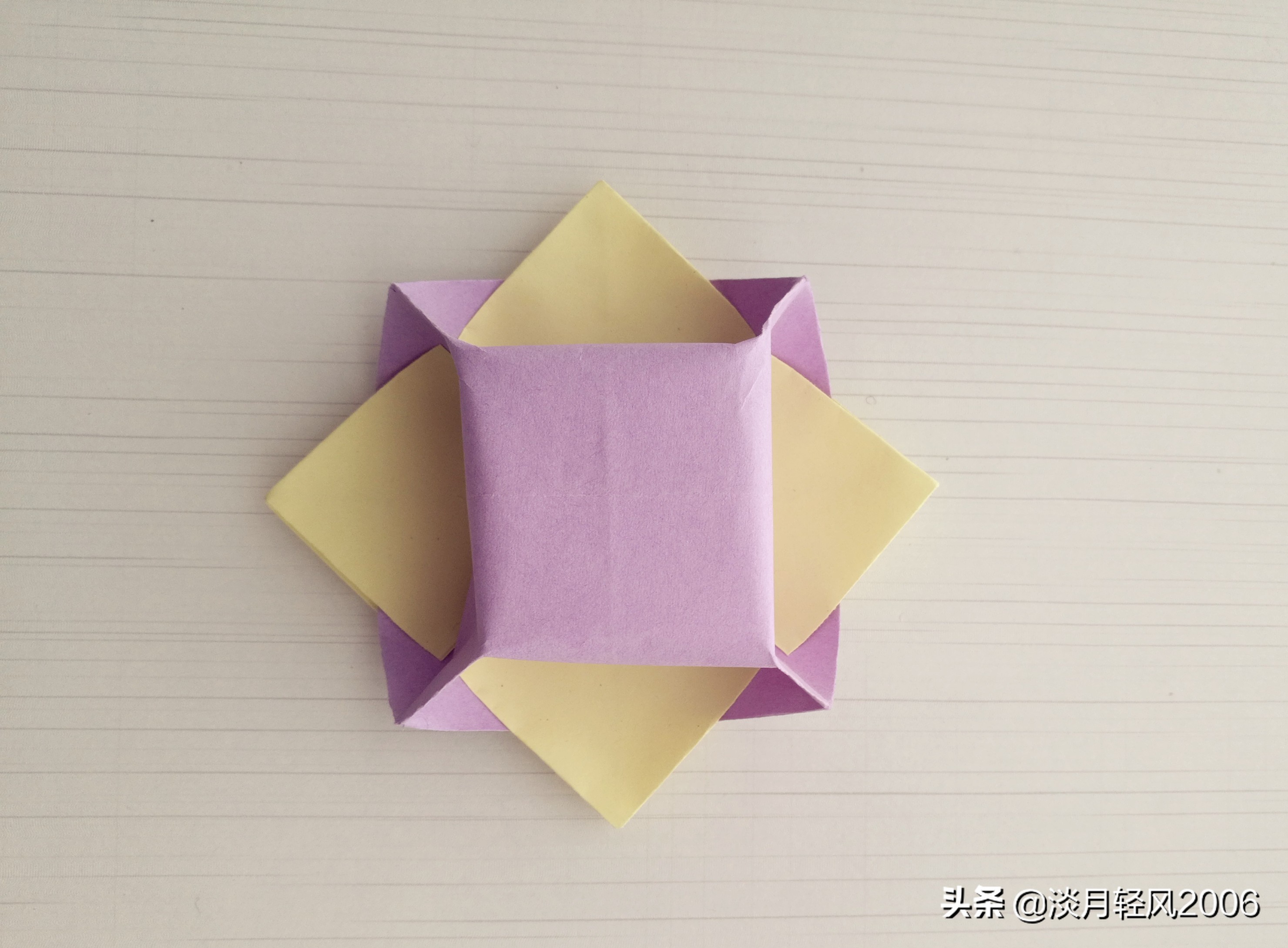 小花篮的折法手工,自制可爱的小花篮折纸