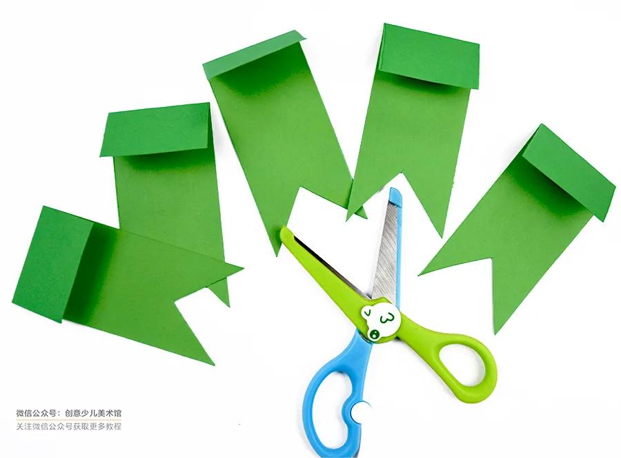 圣诞节创意手工绘画教程,圣诞花环创意儿童画