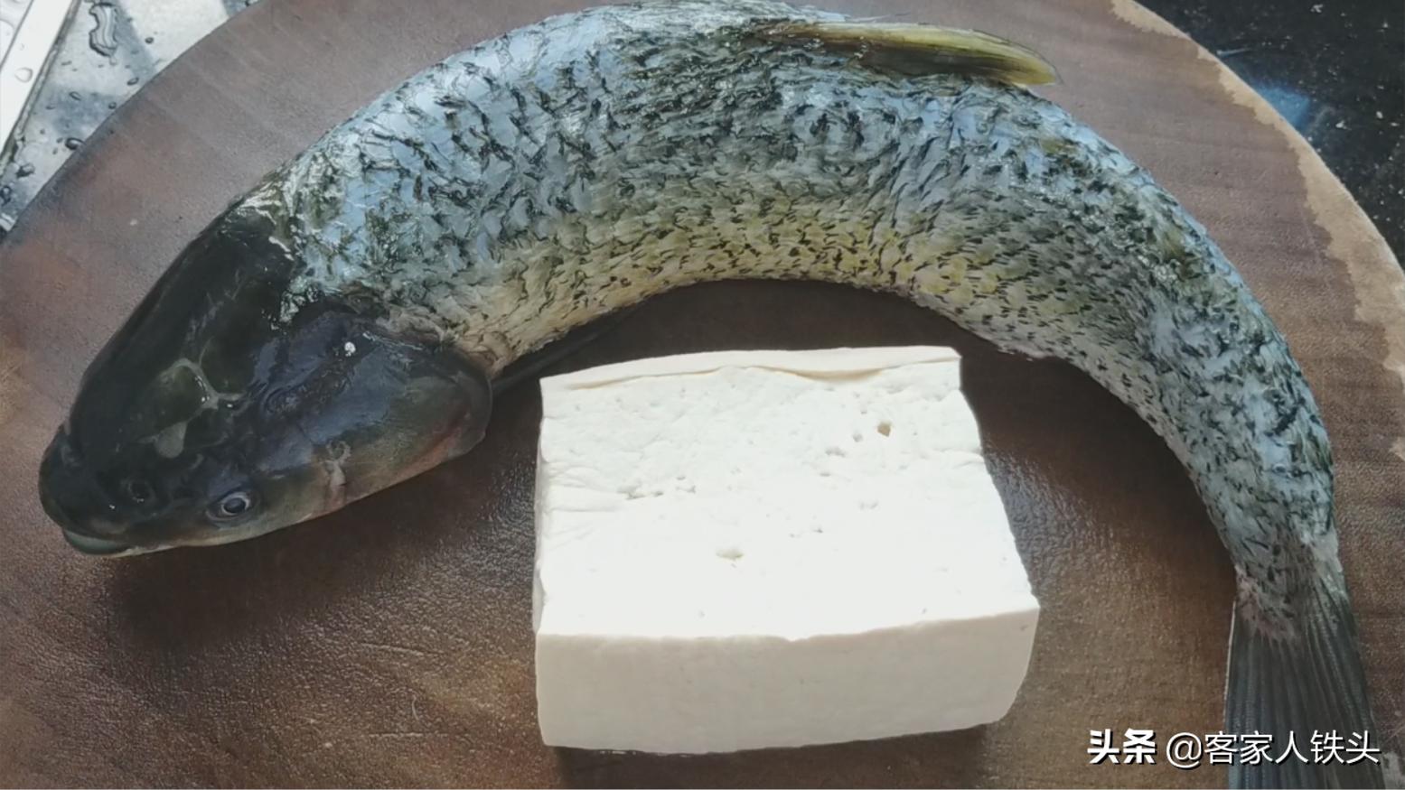 2条草鱼1块豆腐教你最好吃的做法,红烧草鱼头豆腐的做法大全家常