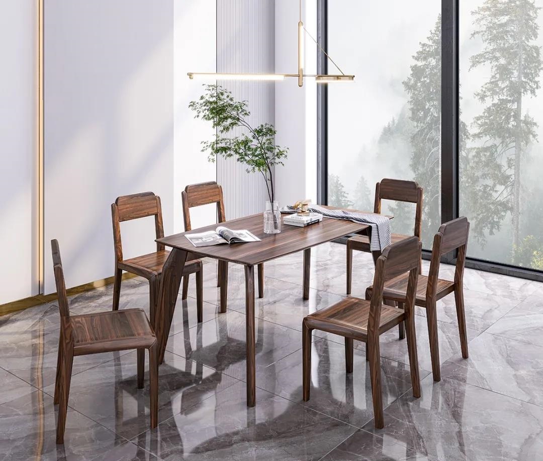 意式轻奢风的高级感餐桌椅,轻奢风格餐桌椅推荐