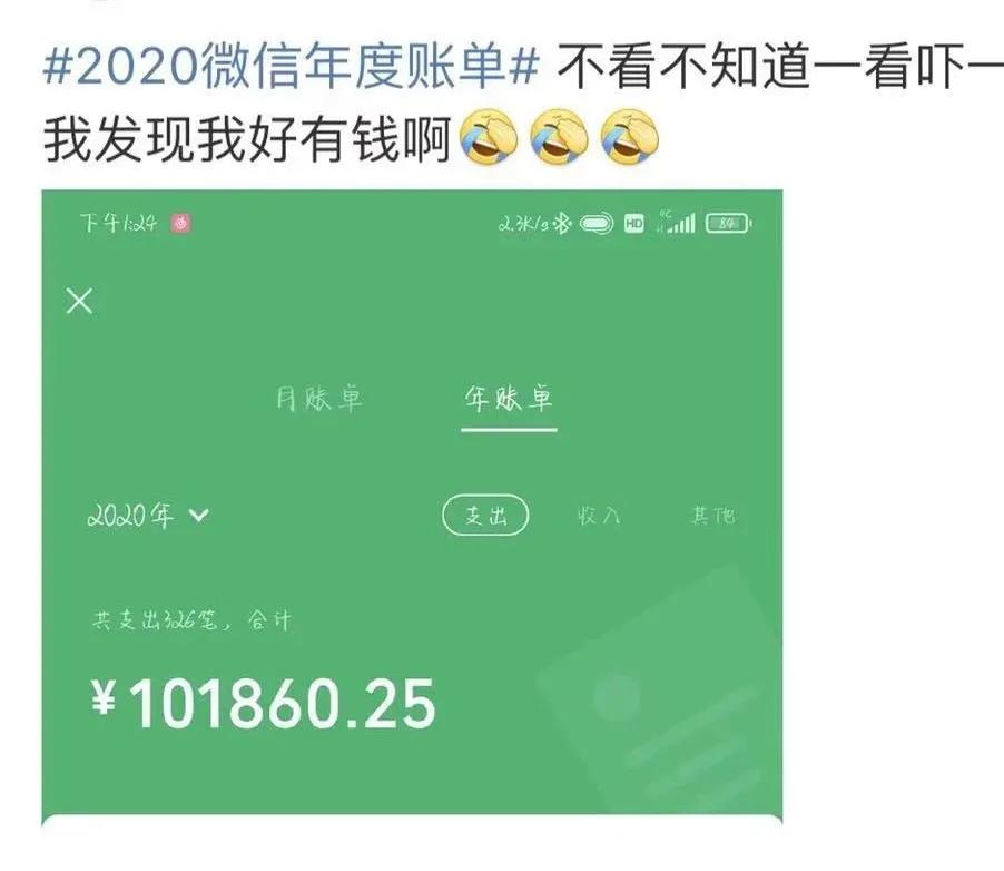 2020年微信账单钱都去哪里了,回忆2019微信账单