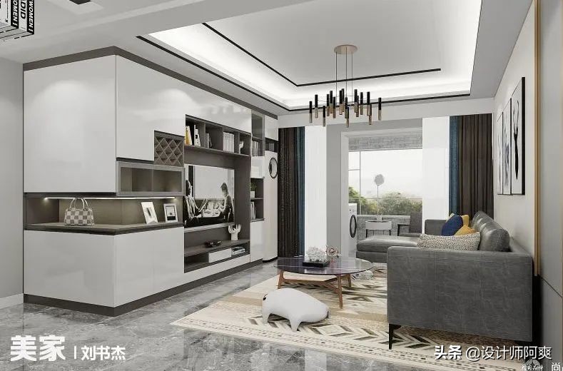 求求你，客餐厅别装那么多柜子，别人家这一个柜子就够了