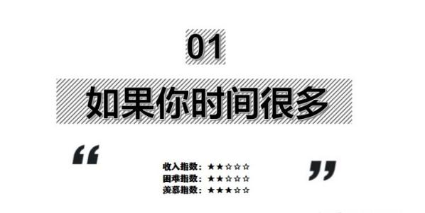 如何利用上班之余的时间增加收入,8小时双休怎么增加额外收入