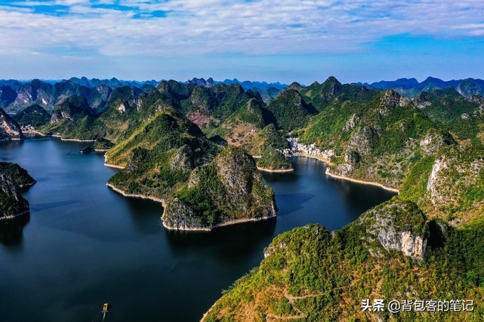 广西附近水库景区推荐地方,广西有最美拱形水库