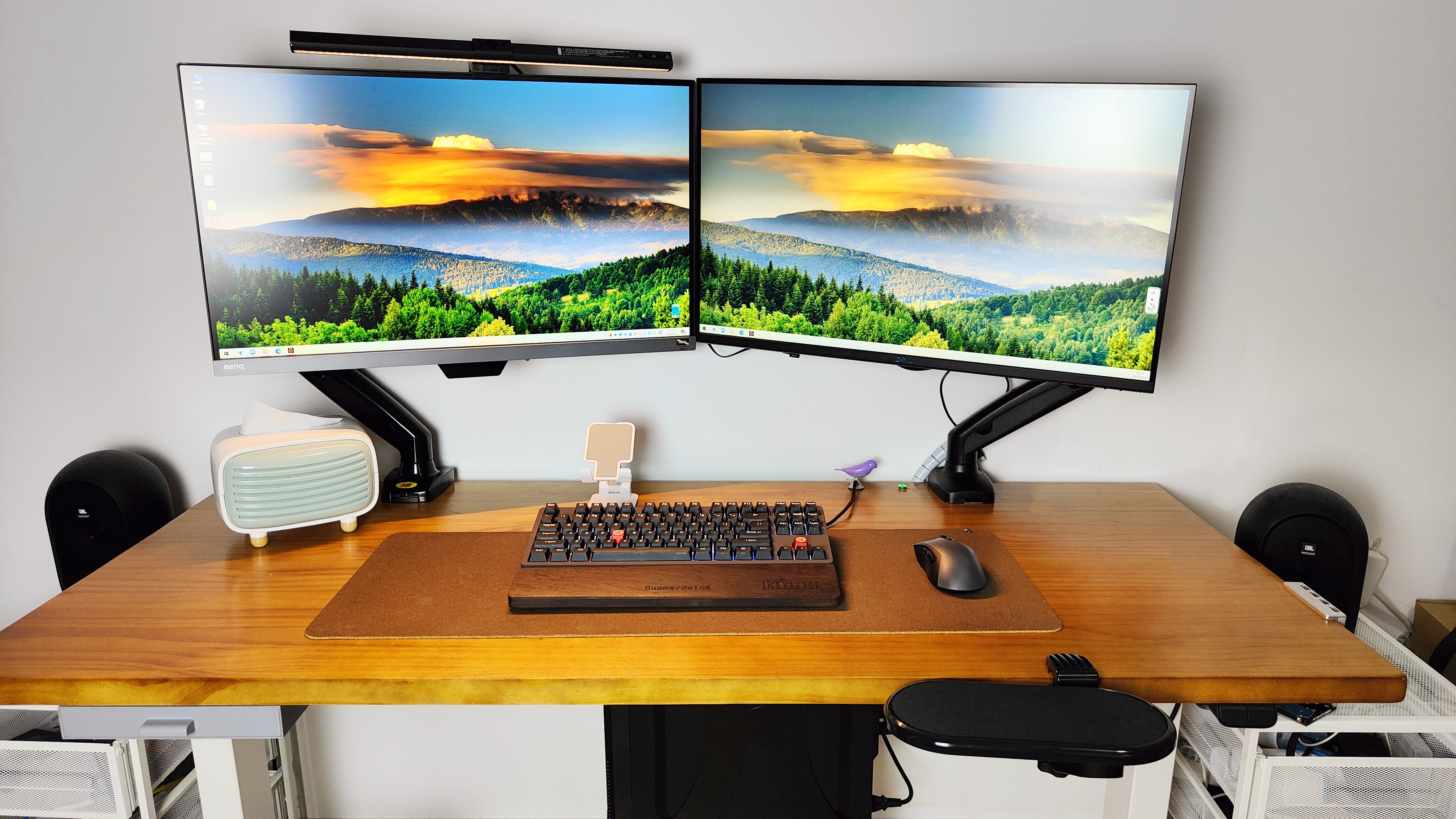 不用100元，手把手教你改造极简桌面，完全隐藏主机和线材