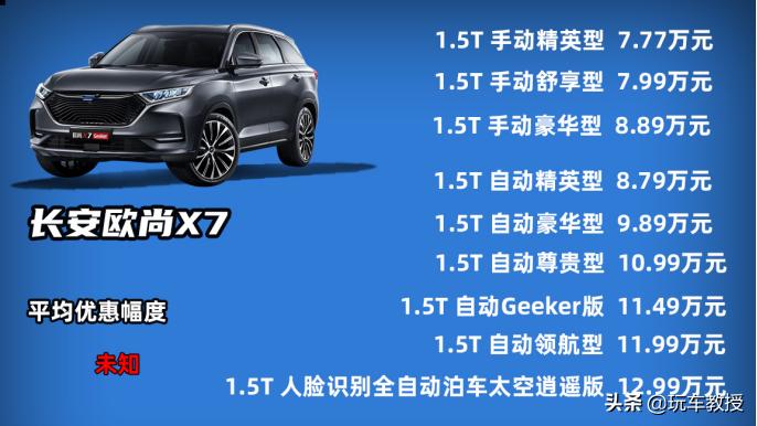 10万至13万口碑最好的suv合资,suv10万落地什么国产车最值得购买