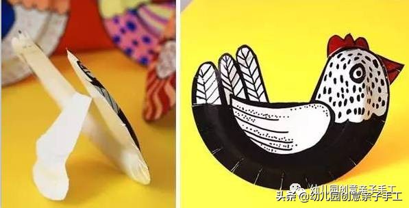 二十四节气纸盘手工制作春分,一次性纸盘手工制作大全视频