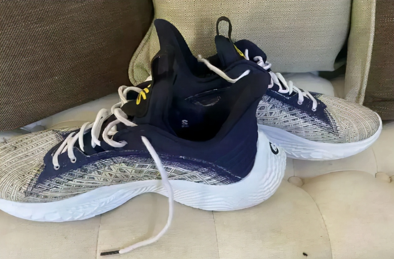 库里9中底结构图,库里9代曝光