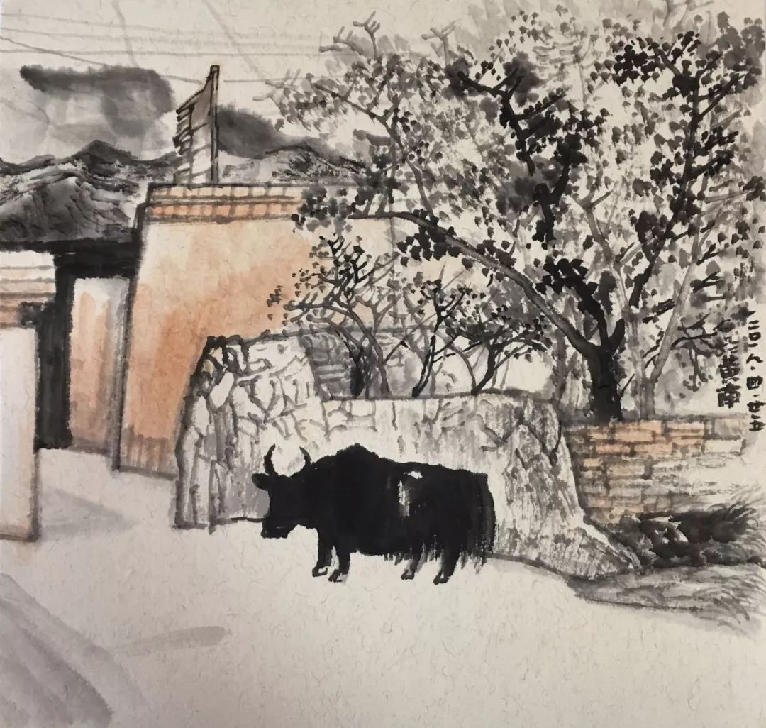 当代中国画名家作品欣赏,水墨丹青当代中国画名家