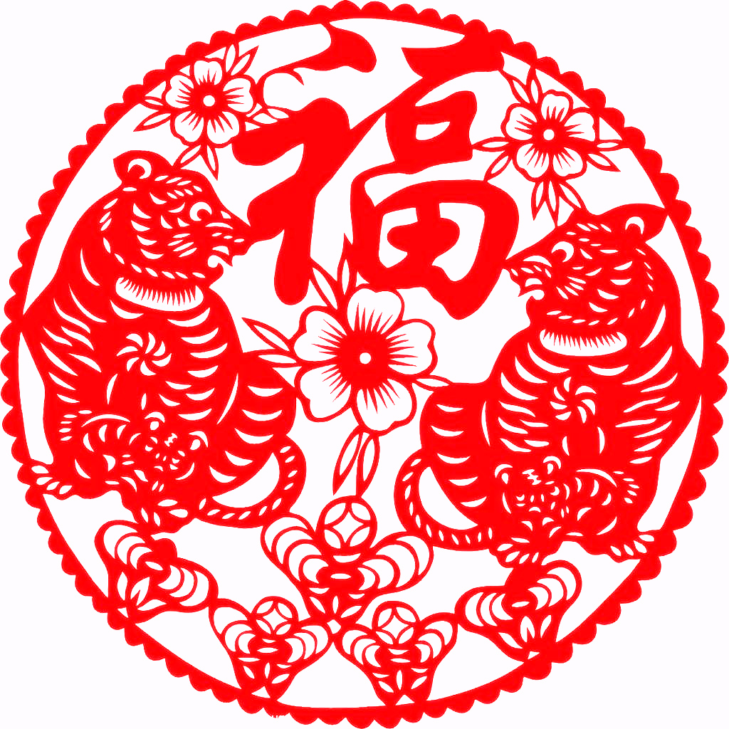 剪纸窗花儿童手工,民俗剪纸图案大全