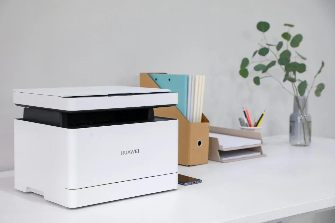华为pixlab激光黑白打印机发布,鸿蒙打印机华为pixlabx1开箱
