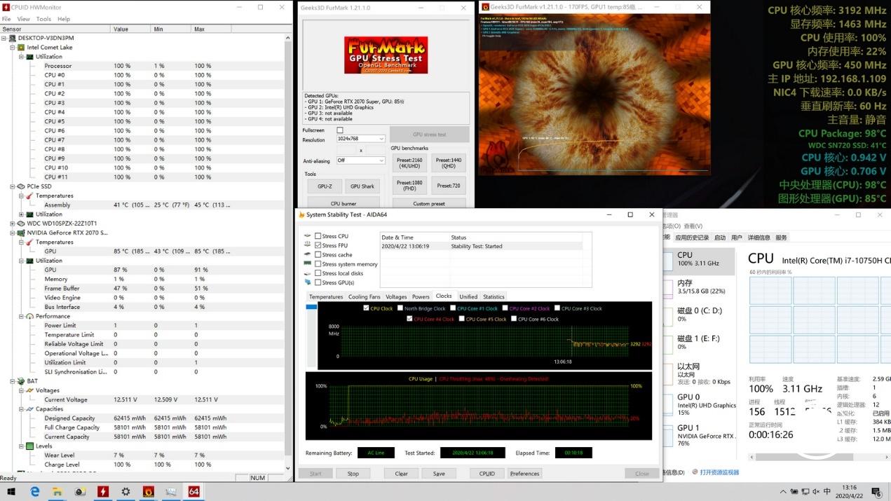 十代标压酷睿成就双面战神，神舟Z10-CU7PF笔记本评测