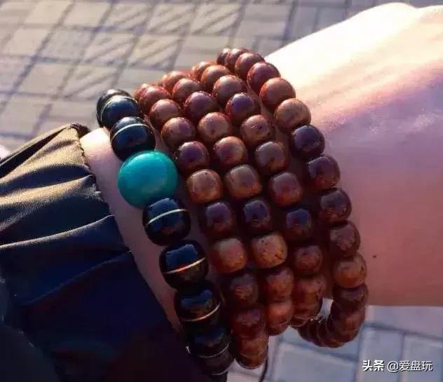 最难盘上色的手串,后期可以盘黑的手串
