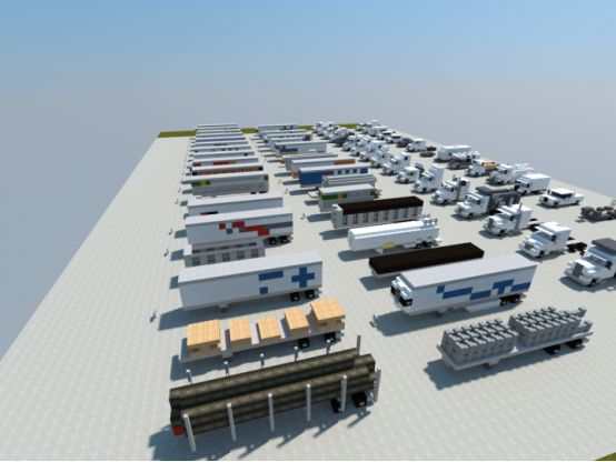 我的世界不可思议的卡车运输模型,我的世界重型卡车建造教程