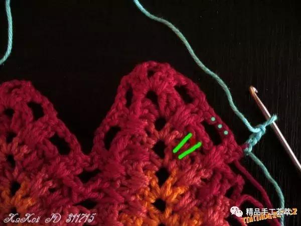 初学钩针100款毛毯图解,各种各样的花样毛毯钩针图解视频