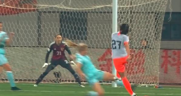 中国队开门红集锦,中国女足逆转欧洲比赛回放