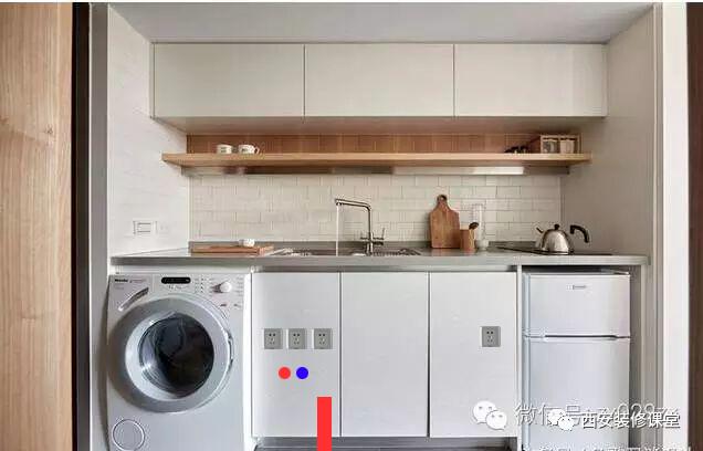 厨房水槽水电怎么预留更合适,厨房装修水电如何预留尺寸