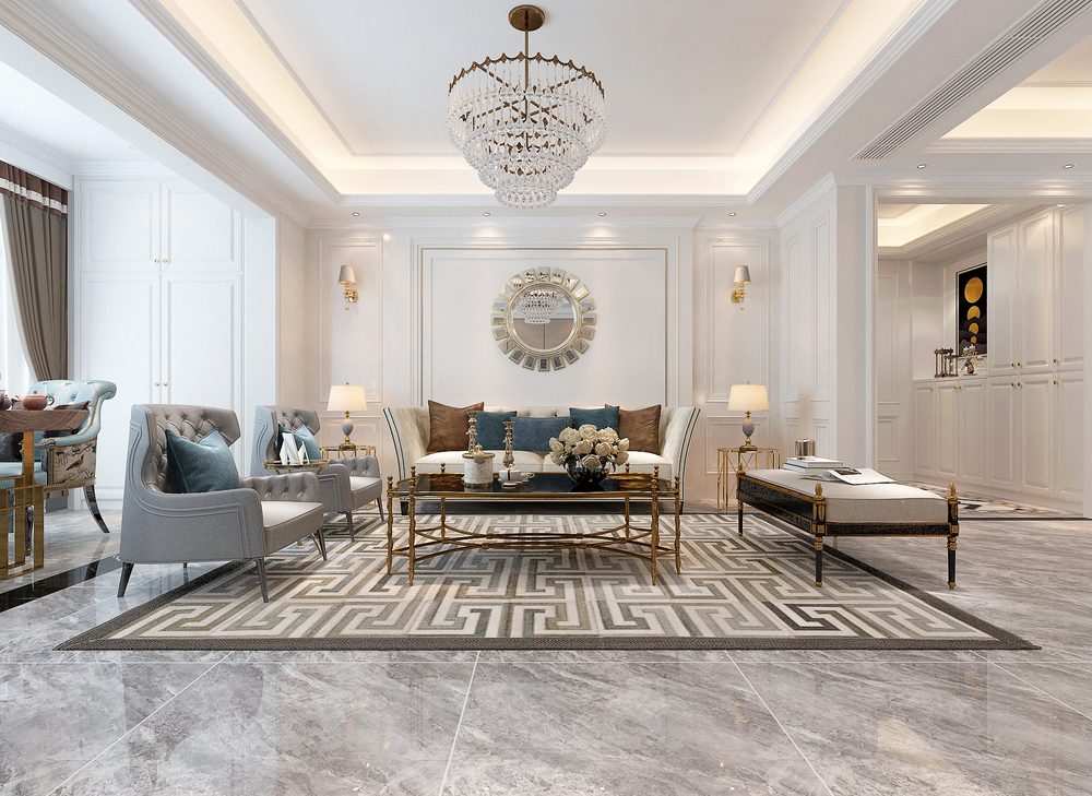 港式精装房改造效果图,港式风格装修120平米左右的房子