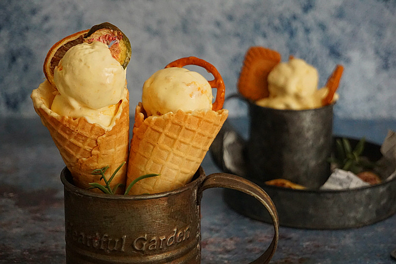 最简单的芒果冰淇淋,芒果冰淇淋简单又好吃