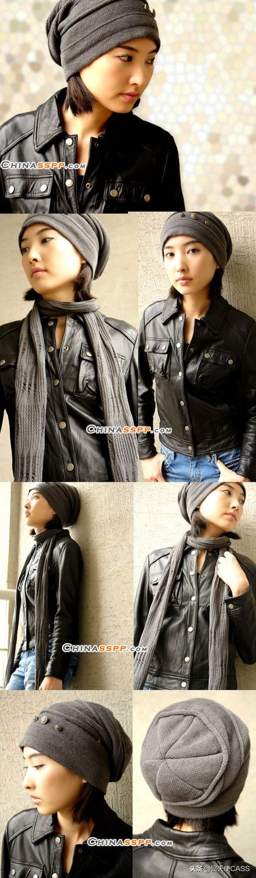 围巾系丝巾法大全,男士围巾搭配技巧和实用系法