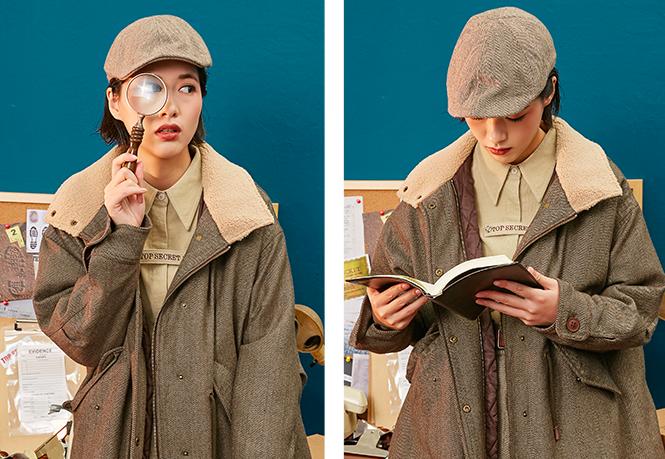 冬季必备中长款棉衣,今年最新款的短款棉衣