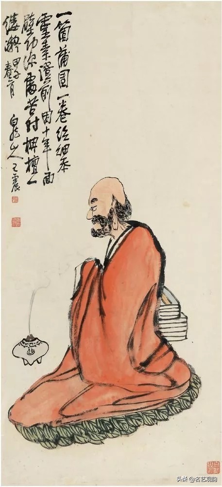 陈师曾齐白石王一亭,吴昌硕和齐白石谁画的