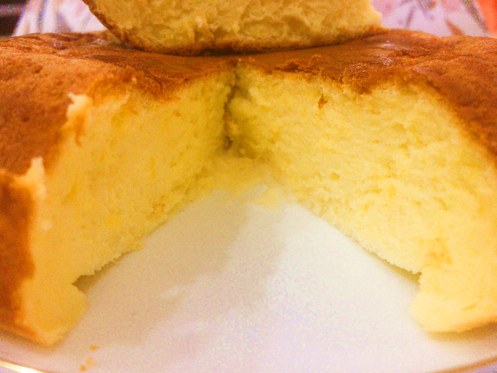 5分钟速成蛋糕用电饭锅做的,自己在家做简易蛋糕空气炸锅