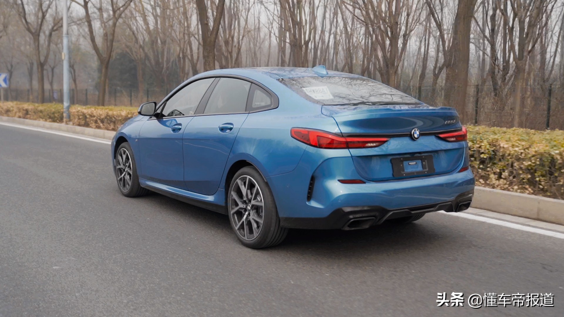 宝马2系四门轿跑试驾,新车宝马旅行版