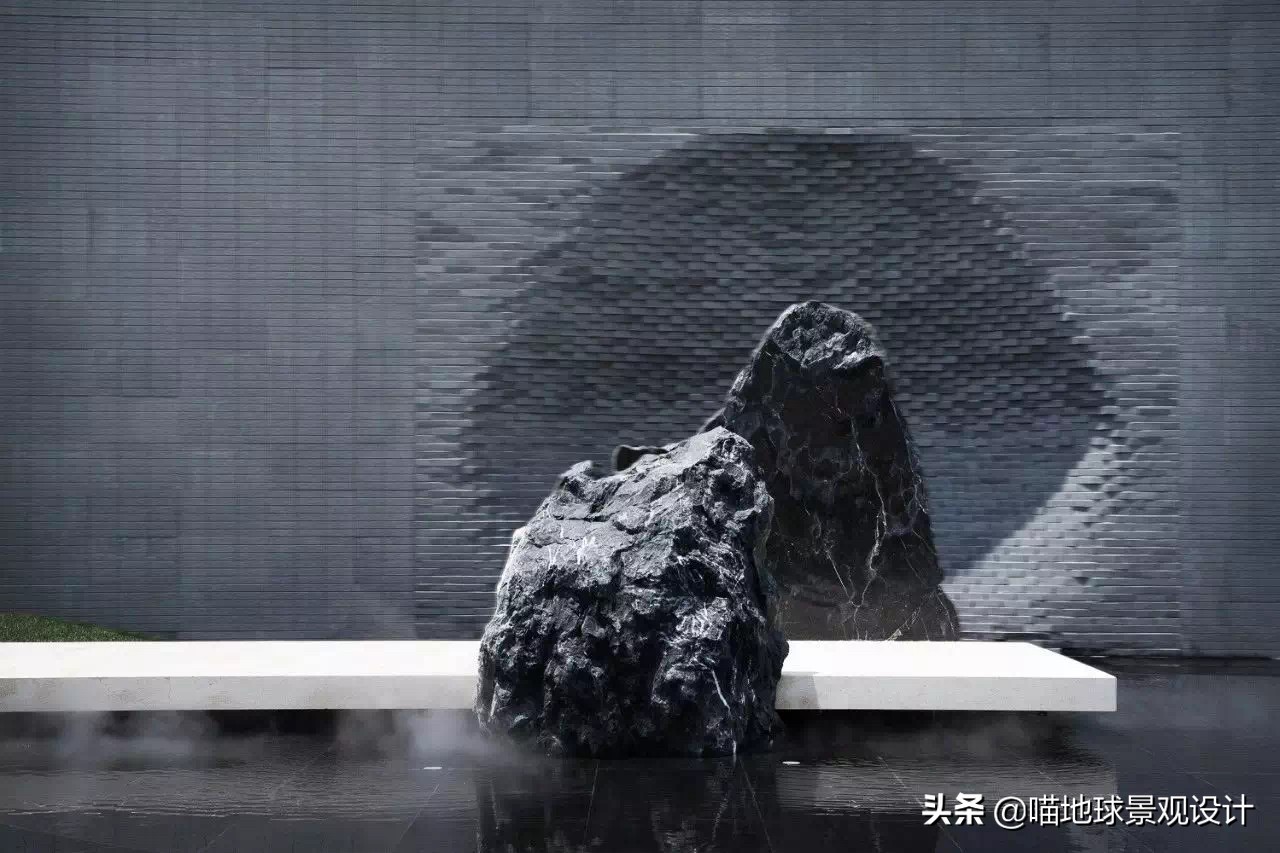 十个绝美别墅庭院墙设计,别墅边户庭院景观设计效果图