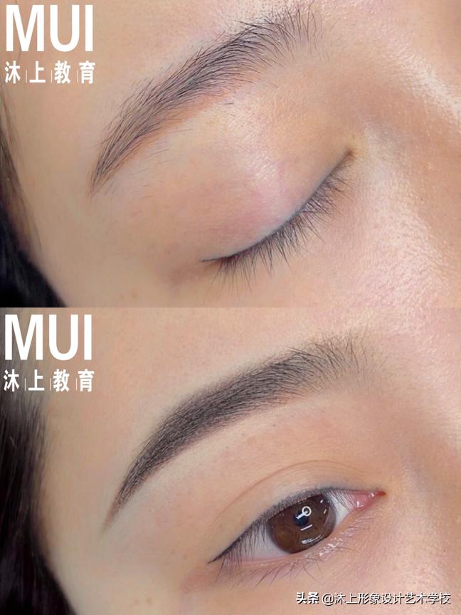 半永久雾眉掉结痂了就好看了吗,半永久学习雾眉