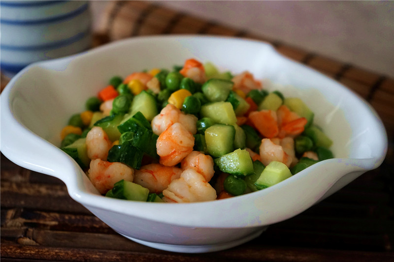 翡翠虾仁家常简单做法大全,珍珠翡翠虾仁怎么做才好吃