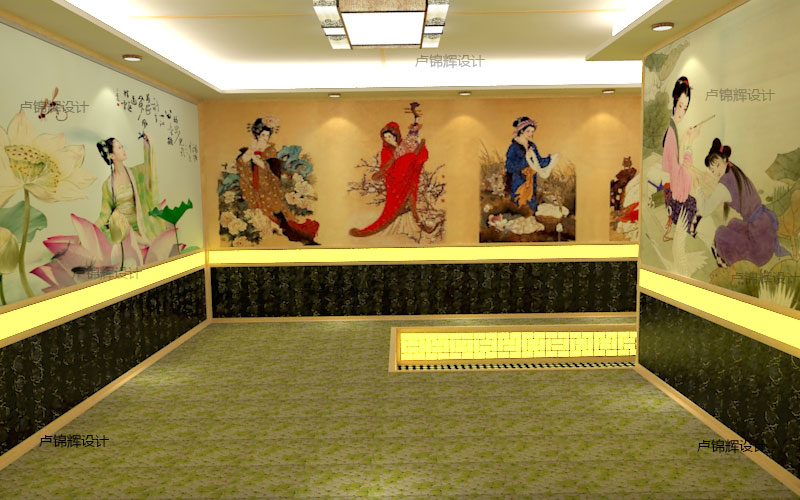 安然纳米汗蒸房装修效果图两层,新型安然纳米汗蒸房