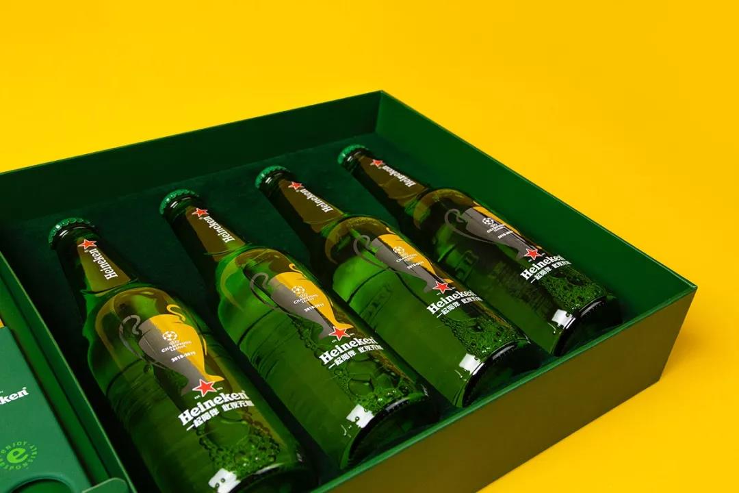 玛丽黛佳×喜力啤酒定制欧冠专属礼盒，原谅色口红来啦