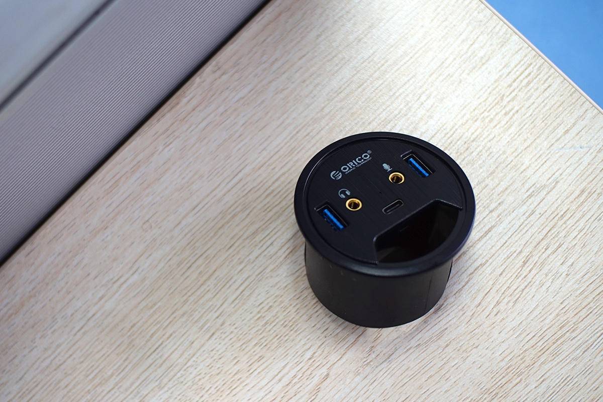 榨干桌洞最后的价值，ORICO桌洞式集线器上手体验