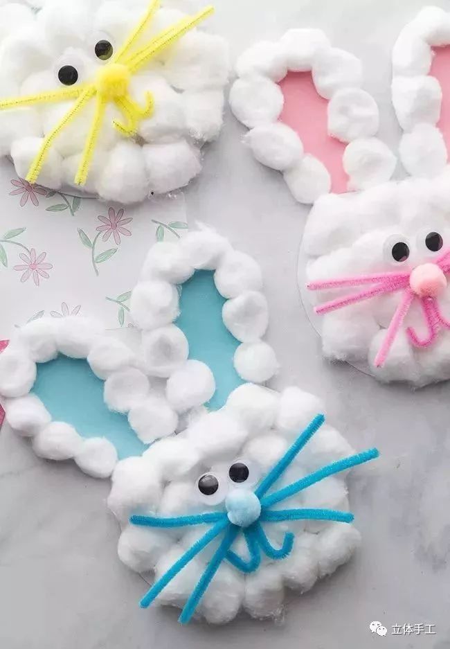 中秋节兔子手工盘子,中秋节创意手工月亮兔子详细教程