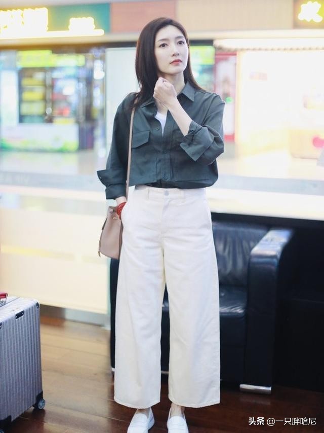 阔腿裤平底鞋早春这种搭配火了,阔腿裤平底鞋开春最火搭配