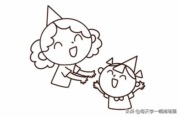 母亲节最简单的画法简笔画,最简单的母亲节简笔画