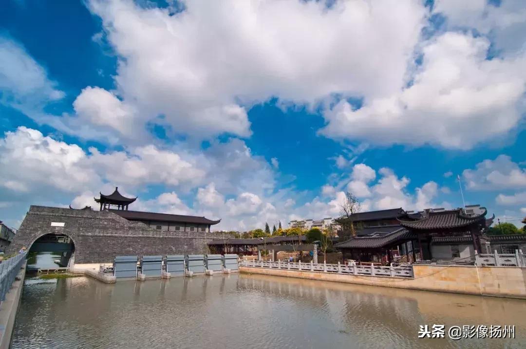 扬州古运河风光带图片,扬州旅游景点古运河图片大全