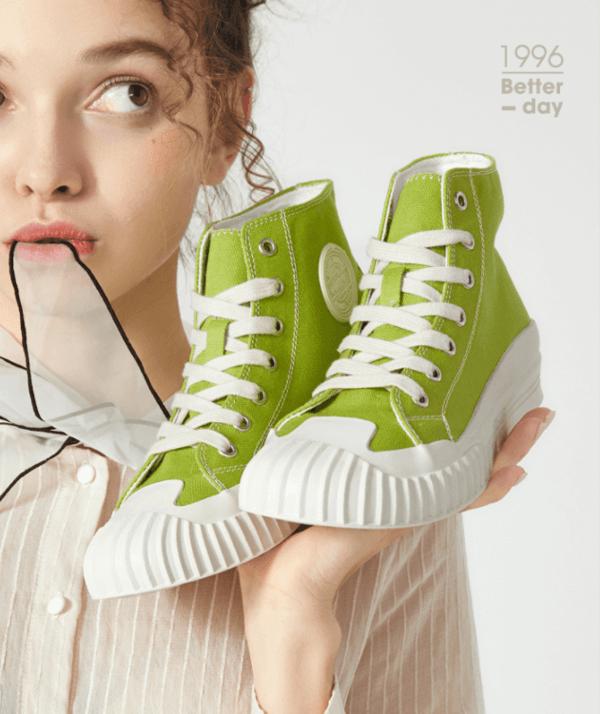 比较好看的女运动鞋,小学生运动鞋夏季网面洋气