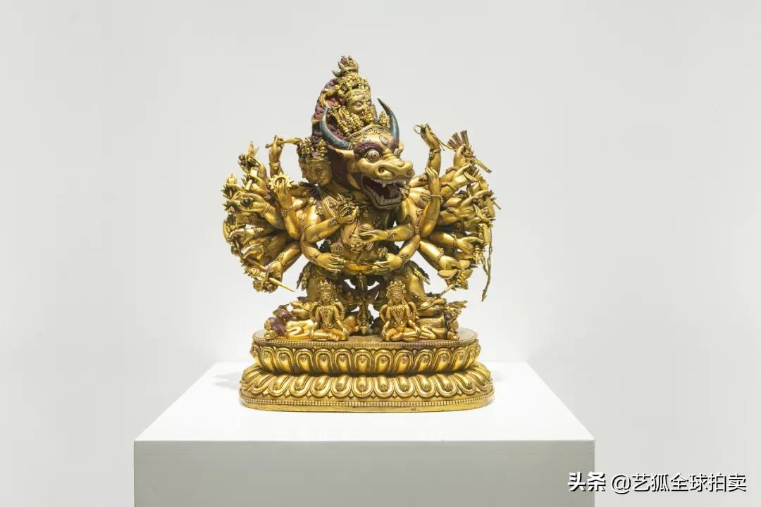 乾隆御制四方景泰蓝花鸟拍卖价格,清乾隆铜鎏金景泰蓝镶嵌宝石宫灯