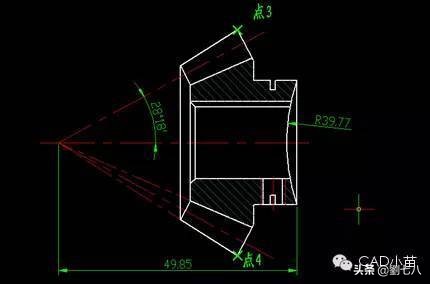 cad标注尺寸和实际不符,cad中坐标标注怎么设置