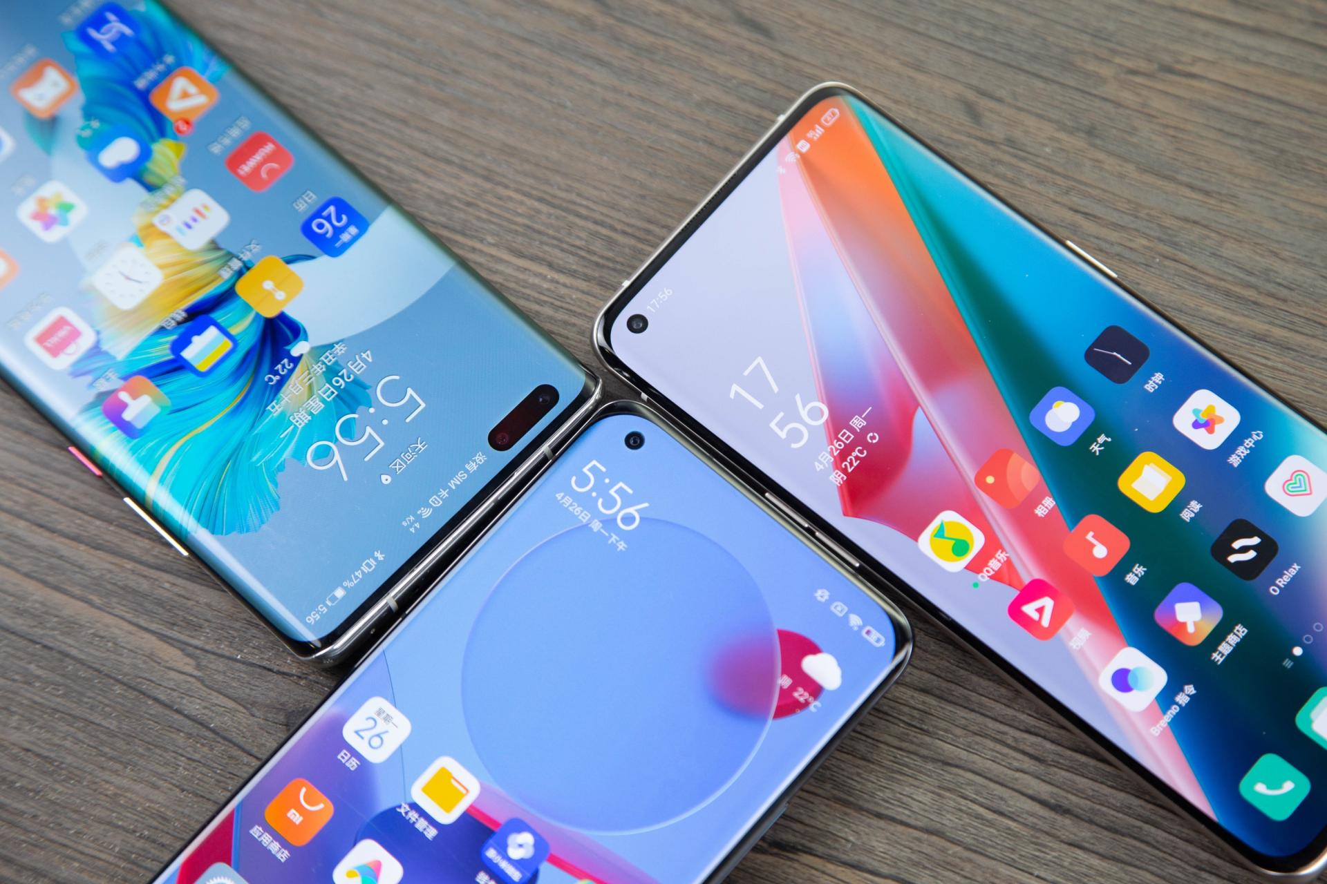 华为oppo小米旗舰机对比,国产手机华为小米oppo哪个好