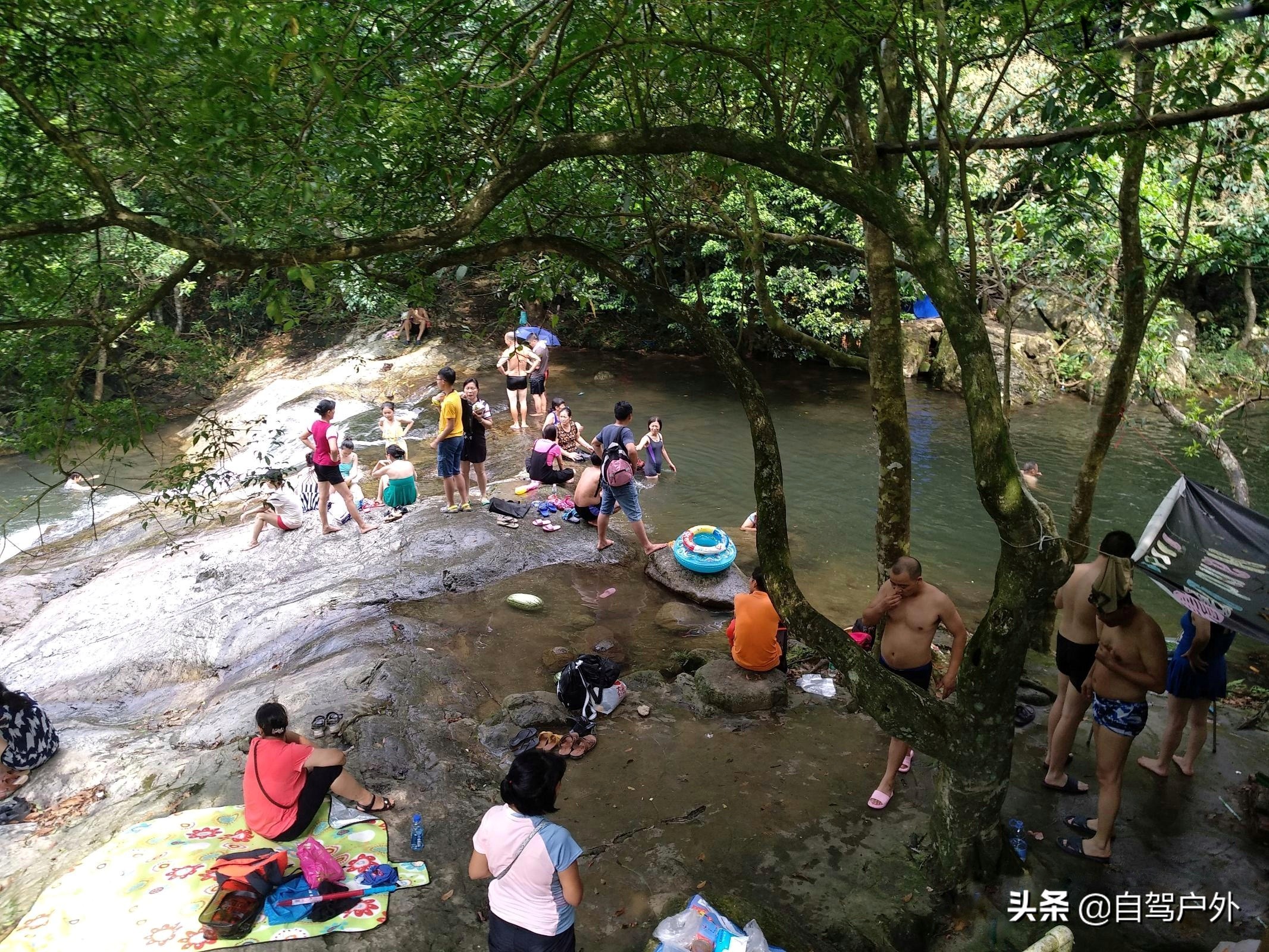 罗浮山脚下小溪露营地推荐,罗浮山休闲竹林露营攻略
