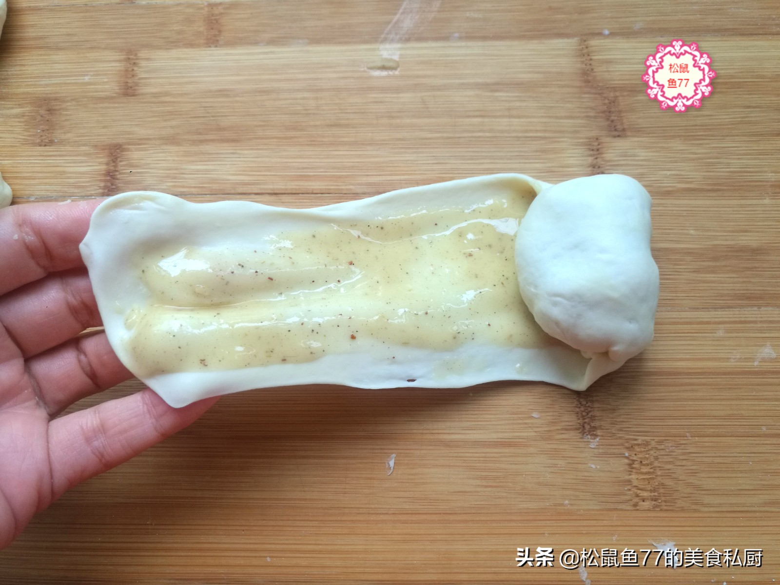 半烫面油酥烧饼的家常做法电饼铛,小饼铛怎么烙油酥烧饼