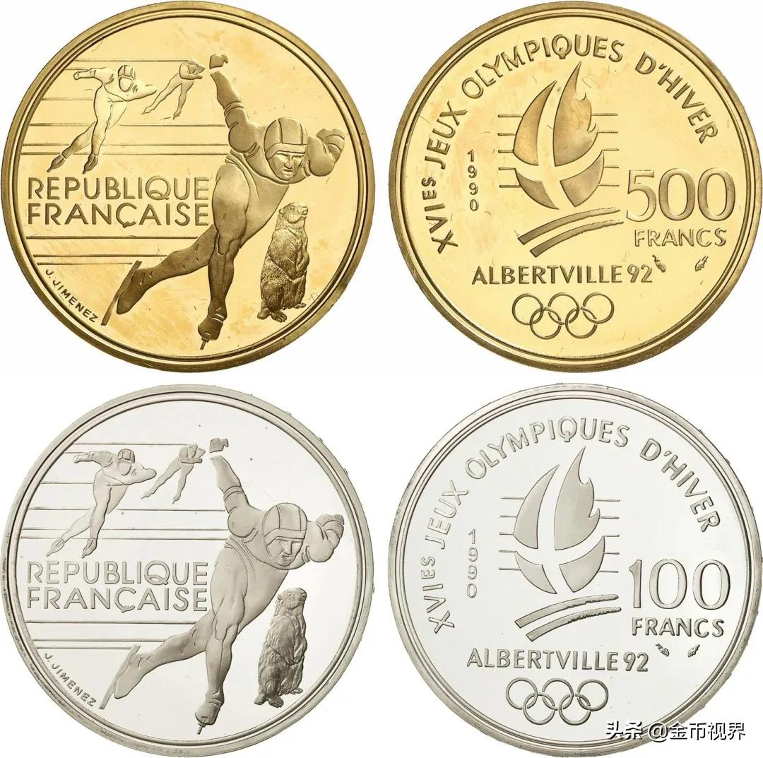 冬奥熊猫币40周年纪念1克金30克银,冬奥熊猫币40周年