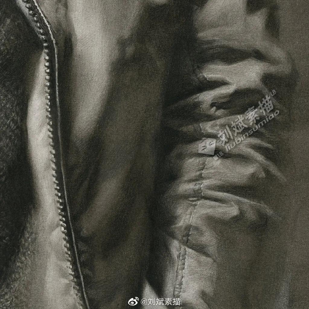 刘斌素描技法用的绘画材料,刘斌素描用的什么笔